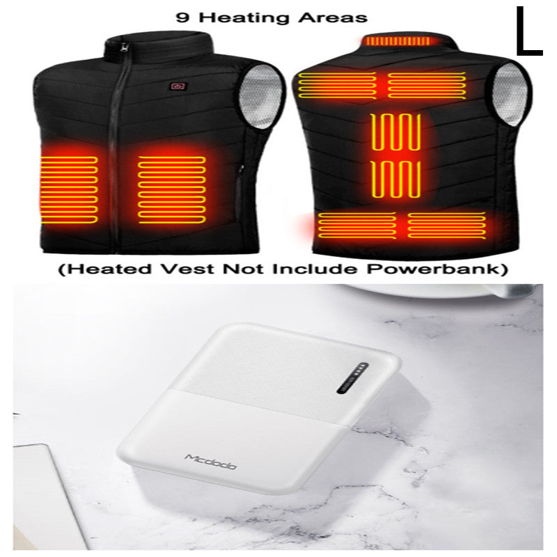 Heating Vest Mobile Power Bank Charger