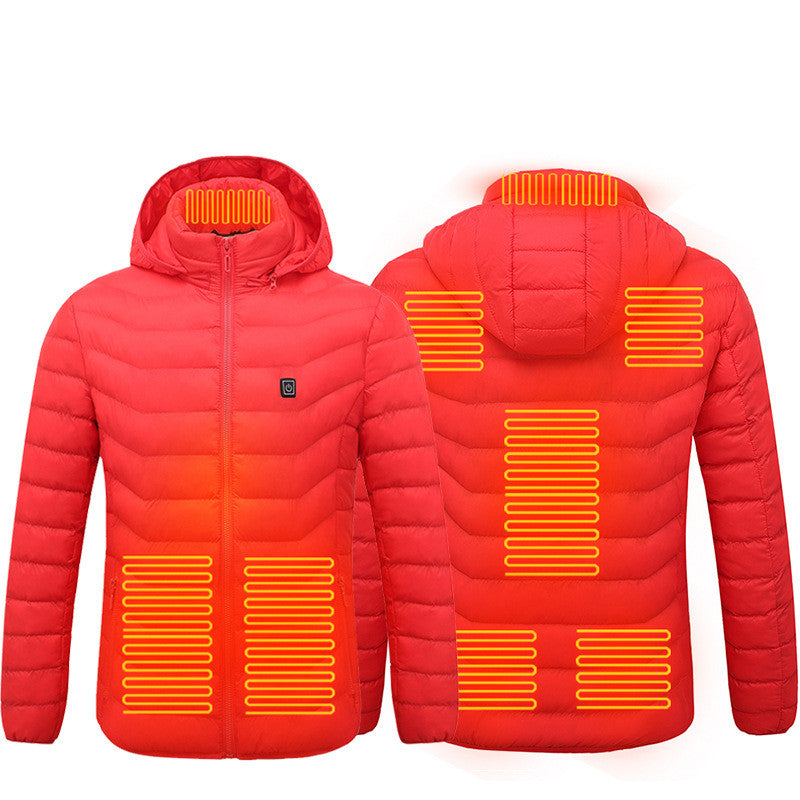 Unisex Heated Electric Jacket Winter Coat