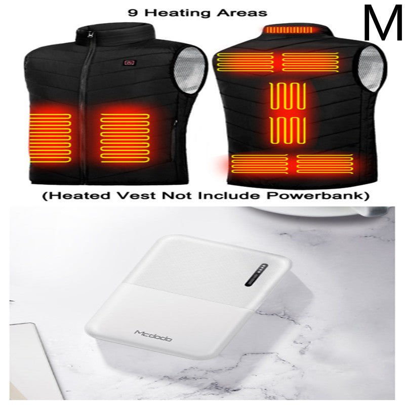 Heating Vest Mobile Power Bank Charger